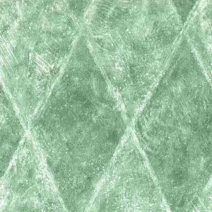 Green Lattice Diamond Wallpaper Textured UK BR75853 D/Rs