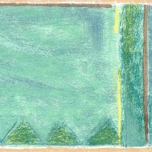 Green Pink Contemporary Wallpaper Border Kitchen MY3012B FREE Ship