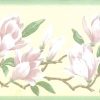 magnolia vintage wallpaper border