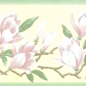 Magnolia Vintage Wallpaper Border Kitchen Cottage RKB9120B FREE Ship