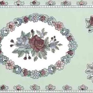 Floral Sampler Vintage Wallpaper Border UK Bedroom B1755 FREE Ship