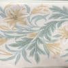 lilies vintage border, vintage wallpaper border, green, leaves, cottage-style, bedroom, Schumacher