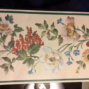 Vintage Wallpaper Border Fruit Floral Cream Kitchen BR2274B FREE Ship