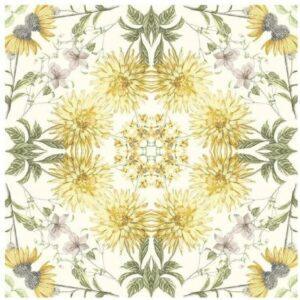 Yellow Daisies Floral Wallpaper Border Black eyed Susans Kitchen Sure Strip BP8138BD FREE Ship