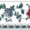 stencil vintage wallpaper border