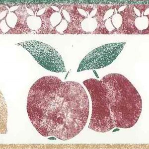 Lemons Apples Vintage Kitchen Border 528-80330 FREE Ship