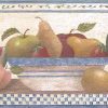 Vintage Wallpaper Fruit Border