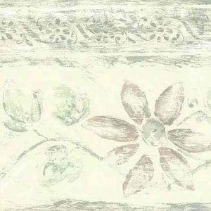 Kitchen Vintage Wallpaper Border Grapes Floral BY2335B FREE Ship