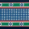 vintage Waverly wallpaper border,blue, green, red, pink, white, modern, contemporary, cottage