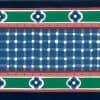 vintage Waverly wallpaper border,blue, green, red, pink, white, modern, contemporary, cottage