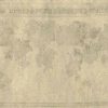 taupe glazed wallpaper border,ivy, leaves,faux finish