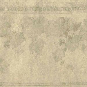 Taupe Glazed Wallpaper Border Ivy Leaves TP9074B FREE Ship