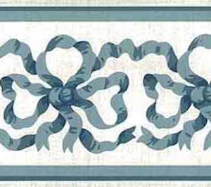 Blue Ribbon Vintage Wallpaper Border Waverly 563668 FREE Ship