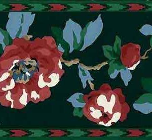Vintage Waverly Southwest Floral Wallpaper Border Kitchen 561690 FREE Ship