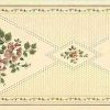 Cream Sampler Wallpaper Border with Flowers, Dots & Hearts