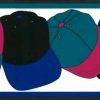 Hats Vintage Wallpaper Border, ball caps, green, fuschia