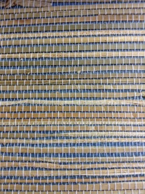 Brewster Blue & Beige Natural Grasscloth