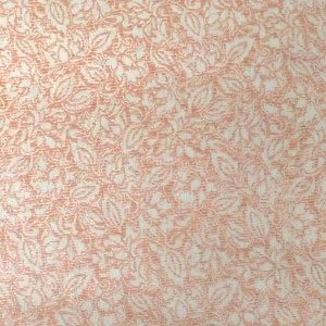 Orange Beige Paisley Wallpaper Textured GG4790 D/Rs