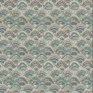 Shell Paisley Vintage Wallpaper Taupe 702-0254 Double Rolls