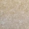 taupe cream paisley wallpaper, vintage-style, living room, dining room, glazed