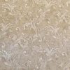 taupe cream paisley wallpaper, vintage-style, living room, dining room, glazed