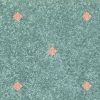 Diamond Shape Vintage Wallpaper, pink green, white, geometric