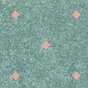 Diamond Shape Vintage Wallpaper Kitchen Green Pink AH80152 D/Rs