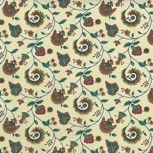 Paisley Vintage Wallpaper Floral Rose Teal Lavender KET8023 D/Rs