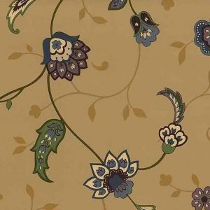 Jacobean Paisley Vintage Wallpaper Cocoa TA4103 D/Rs