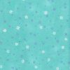 turquoise floral vintage wallpaper, purple, white, yellow