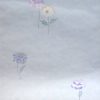 Pastel floral vintage wallpaper,pink blue, yellow, purple, faux finish