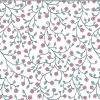 Victorian floral vintage wallpaper, pink, blue white coutry cottage