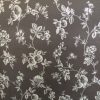 black silver fruit wallpaper, kitchen, floral, flowers, metallic
