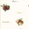script vintage wallpaper apples grapes plums