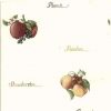 script vintage wallpaper apples grapes plums