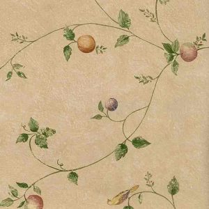 Beige Kitchen Vintage Wallpaper RKB9195 Double Rolls