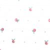 red apples vintage wallpaper, kitchen wallpaper, green, off-white