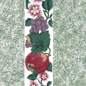 Green Fruit Vintage Wallpaper Plums Pears Kitchen GL07825 D/Rs