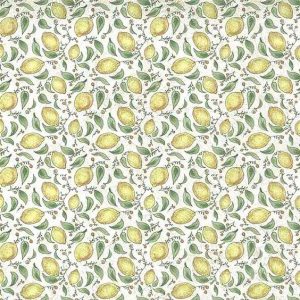 Yellow Lemons Vintage Wallpaper Kitchen Green TJ9181 D/Rs