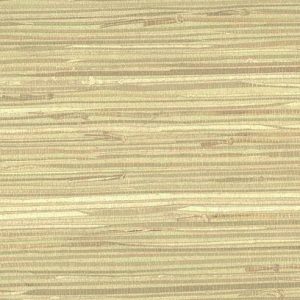 Green Beige Natural Grasscloth Wallpaper NZ0780 Double Rolls