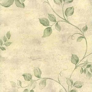 Green Leaves Vintage Wallpaper UK 72373 Double Rolls