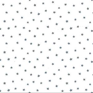Small Stars Vintage Wallpaper Blue White Cottage Nursery 5806910 D/Rs