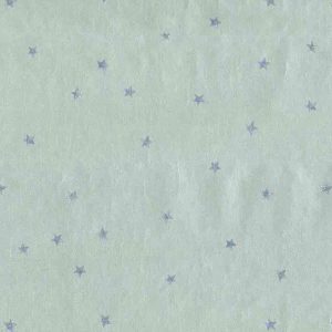 Silver Foil Vintage Wallpaper Bathroom Blue Stars BV021637 D/Rs