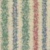 Textured stripes vintage wallpaper, red, blue, green, beige, textured, glazed