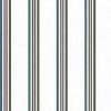 red green striped vintage wallpaper, white, paisley, glazed, dining room, bedroom