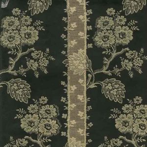 Wallpaper Oriental Black Gold Brocade LR1649 Double Rolls