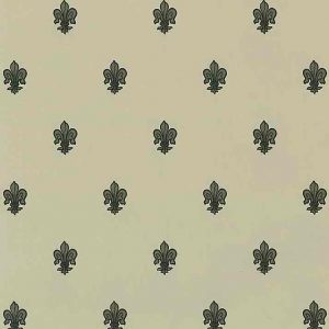 Fleur-de-lys Vintage Wallpaper Gray Taupe Black DP91084 D/Rs