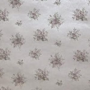 Victorian Roses Vintage Wallpaper Pink Green Creamy White 30 Feet