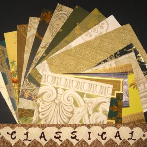 Classical Pattern Craft Wallpaper Scrapbooking Pak 17 Sheet