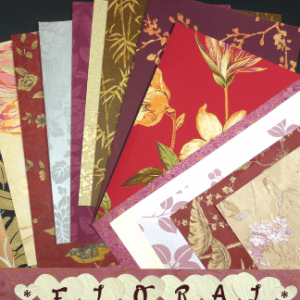 FLORAL Crafts Pak Scrapbooking Wallpaper Pak 17 Sheets FREE Ship